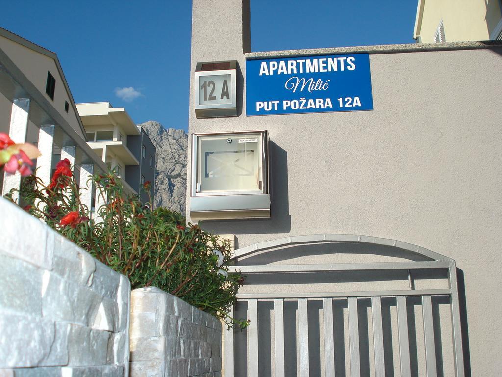 Milic Apartments Makarska Esterno foto